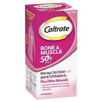 Caltrate Bone & Muscle 50+ 60 Tablets