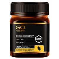 GO Healthy Manuka Honey UMF 16+ (MGO 570+) 250gm (Not For Sale In WA)