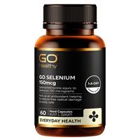 GO Healthy Selenium 150mcg 60 Hard Capsules