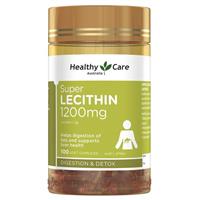 Healthy Care Super Lecithin 1200mg 100 Capsules