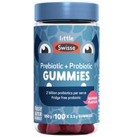 Little Swisse Pre + Probiotic Gummies 100 Pack