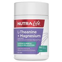 Nutra-Life L-Theanine + Magnesium 60 Capsules